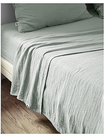 Drap Plat – Double Gaze de Coton Luxe – Gaïa
