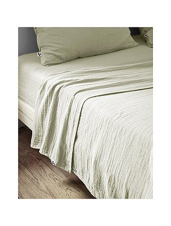 Drap Plat – Double Gaze de Coton Luxe – Gaïa