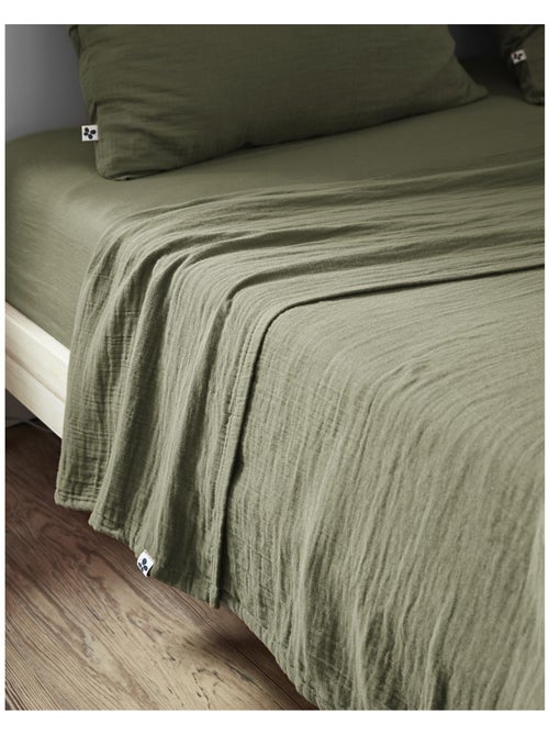 Drap Plat – Double Gaze de Coton Luxe – Gaïa - Kiabi