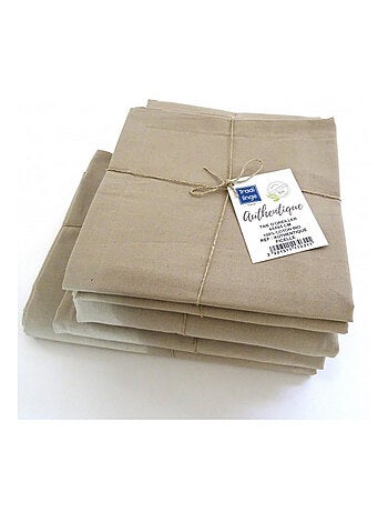 Drap plat en 100% coton biologique