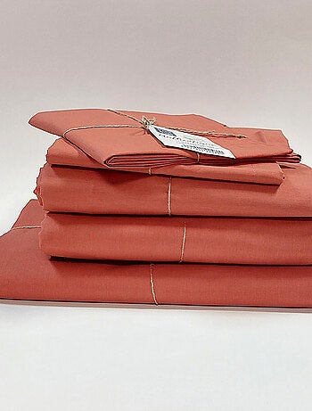 Drap plat en 100% coton biologique