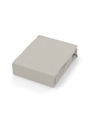 Drap plat en coton 57 fils UNI, par Soleil d'ocre