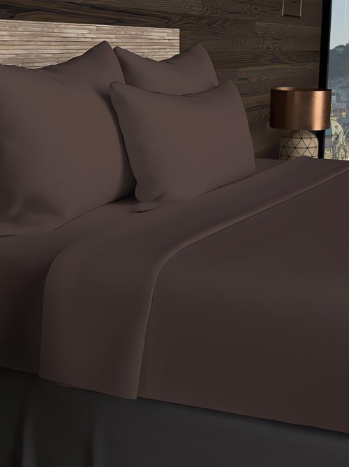 Drap plat en coton 57 fils UNI, par Soleil d'ocre - Kiabi