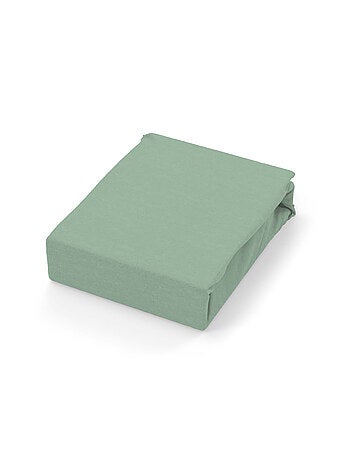 Drap plat en coton 57 fils UNI, par Soleil d'ocre