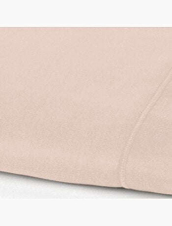 Drap plat en coton bambou uni, BAMORA