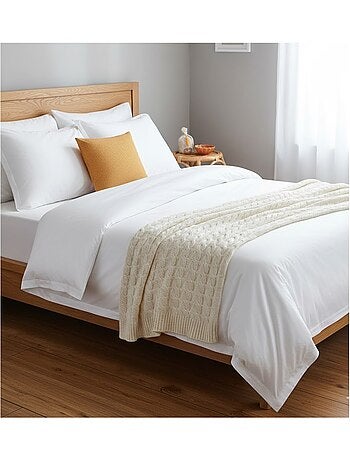 Drap plat en coton Contemporain