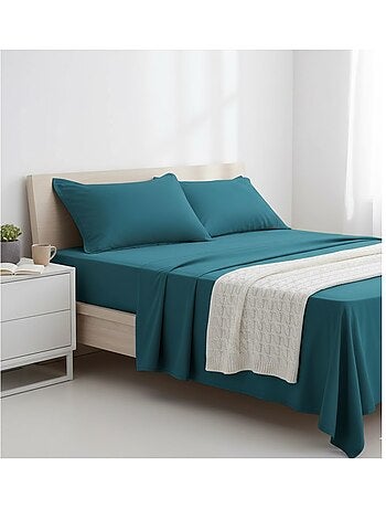 Drap plat en coton Contemporain