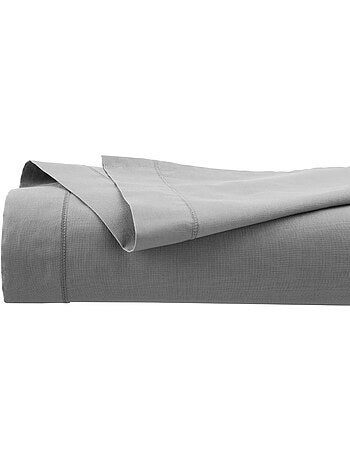 Drap plat en coton contemporain