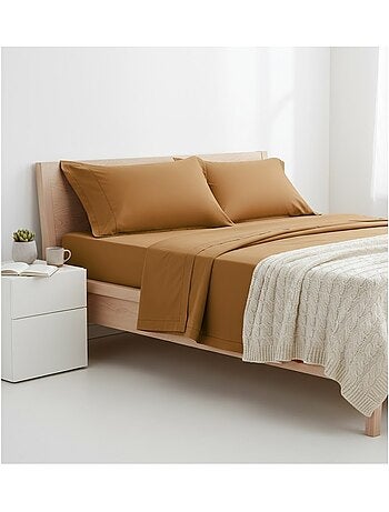 Drap plat en coton Contemporain