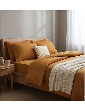 Drap plat en coton Contemporain