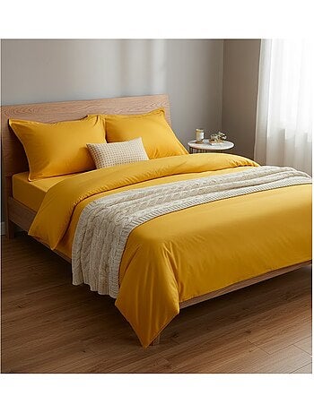 Drap plat en coton Contemporain