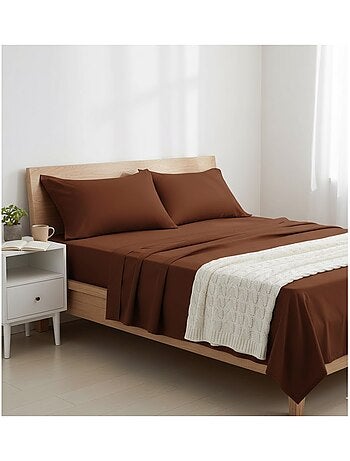 Drap plat en coton Contemporain