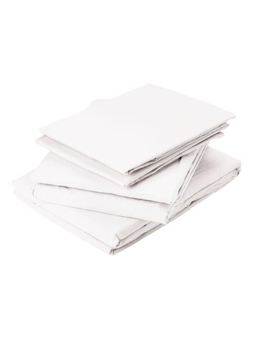 Drap Plat en Coton Lavé - Kiabi