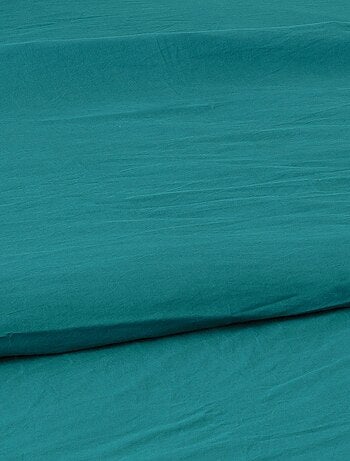 Housse de couette coton Lavé Oekotex