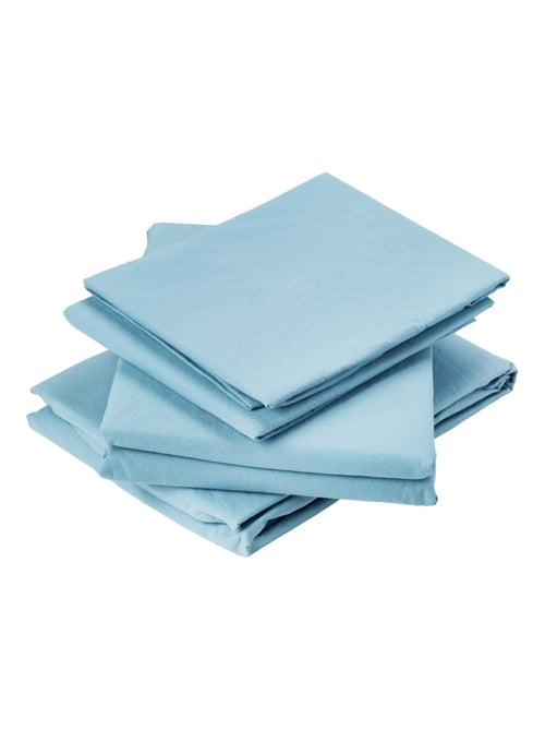 Drap Plat en Coton Lavé - Kiabi