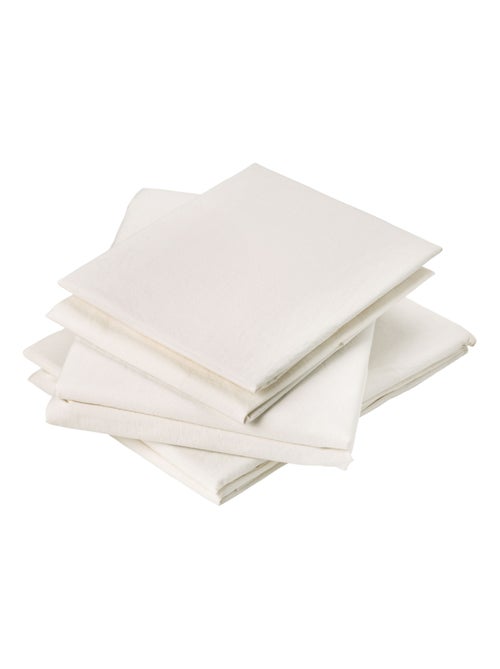 Drap Plat en Coton Lavé - Kiabi