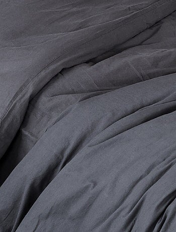 Drap Plat en Coton Lavé