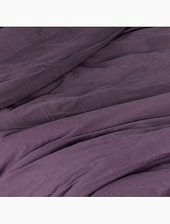 Housse de couette coton Lavé Oekotex