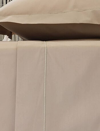 Drap plat en coton percale 200 fils DESIREE