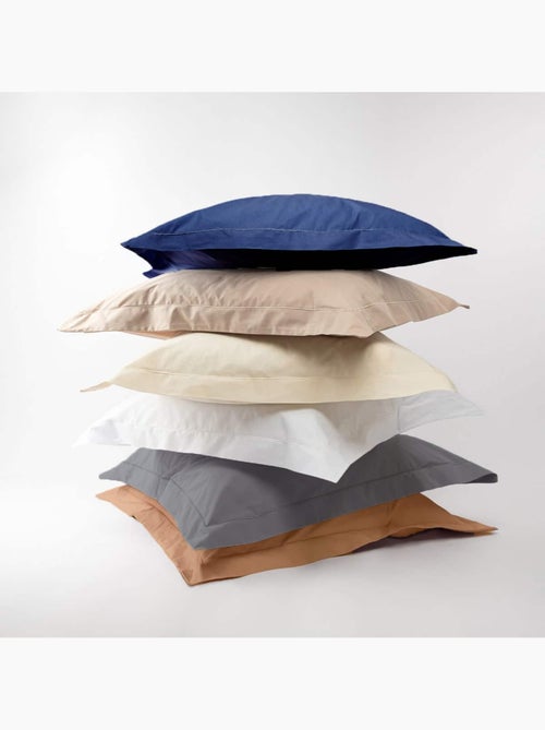 Drap plat en coton percale 200 fils DESIREE - Kiabi