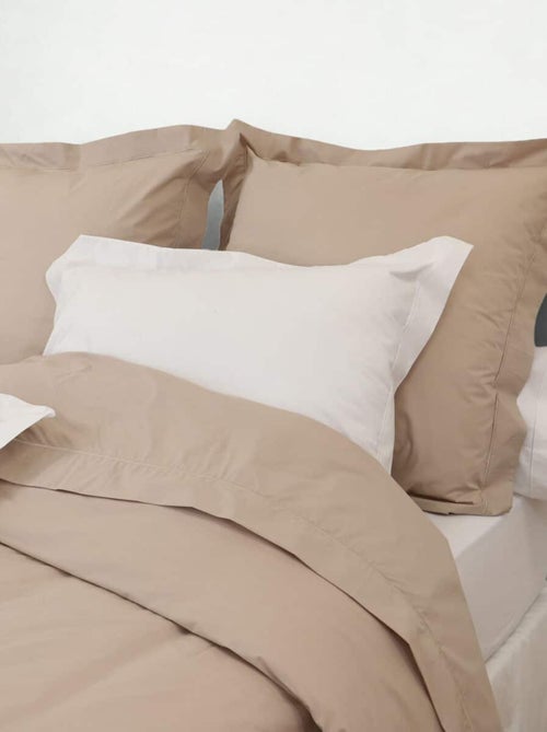 Drap plat en coton percale 200 fils DESIREE - Kiabi