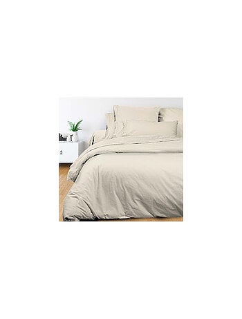 Drap plat en coton percale CAMILLE, par songe de camille