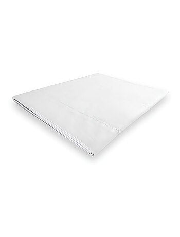 Drap plat en coton PERCALE, par Soleil d'ocre