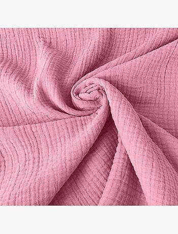 Drap Plat en Gaze de Coton Bio Blanc