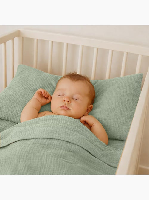 Drap Plat en Gaze de Coton Bio - Kiabi