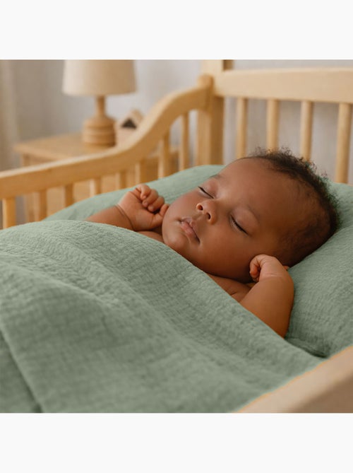 Drap Plat en Gaze de Coton Bio - Kiabi