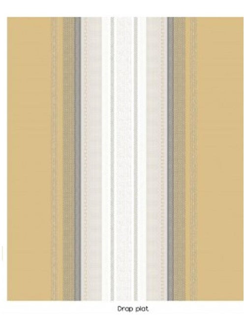 Drap plat en percale de coton au style ethnique chic - Kiabi