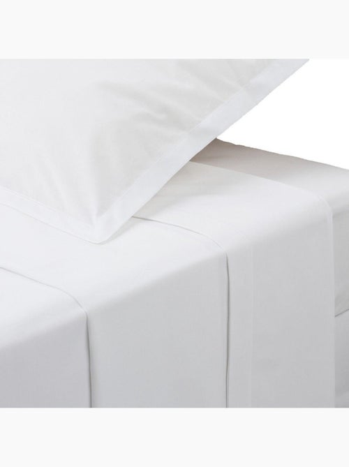 Drap plat en percale de coton confort - Kiabi Drap plat en percale de coton confort - Kiabi