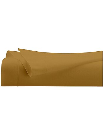 Drap plat en percale de coton confort