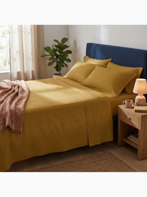 Drap plat en percale de coton confort - Kiabi Drap plat en percale de coton confort - Kiabi