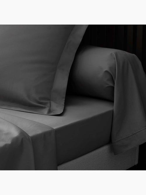 Drap plat en percale de coton Terracotta - Kiabi