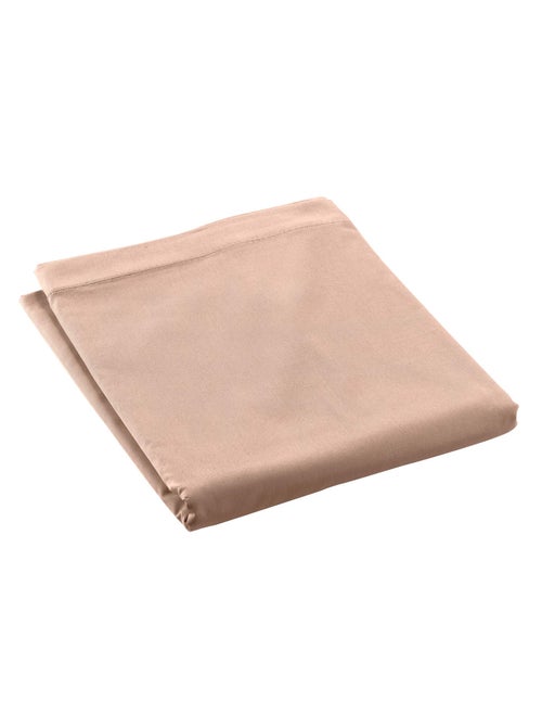 Drap plat en percale de coton Terracotta - Kiabi Drap plat en percale de coton Terracotta - Kiabi