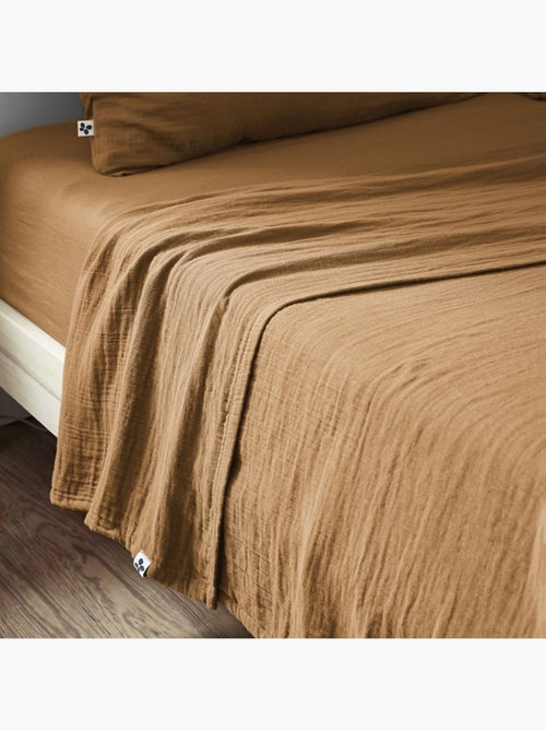 Drap plat gaze de coton - Kiabi Drap plat gaze de coton - Kiabi