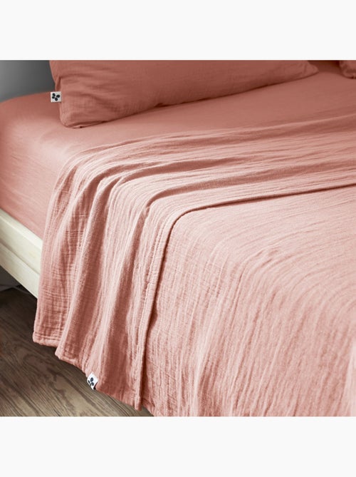 Drap plat gaze de coton - Kiabi Drap plat gaze de coton - Kiabi