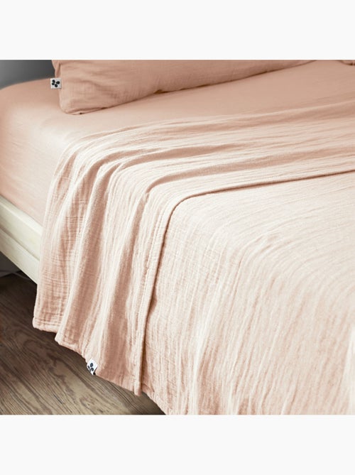 Drap plat gaze de coton - Kiabi Drap plat gaze de coton - Kiabi