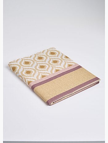 Drap plat imprimé coton 57 fils/cm² - Afibel