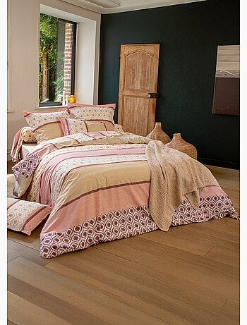 Drap plat imprimé coton 57 fils/cm² - Afibel