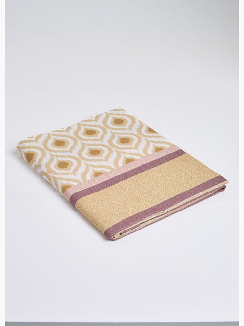 Drap plat imprimé coton 57 fils/cm² - Afibel - Kiabi