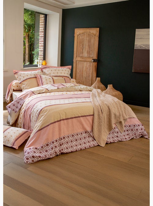 Drap plat imprimé coton 57 fils/cm² - Afibel - Kiabi
