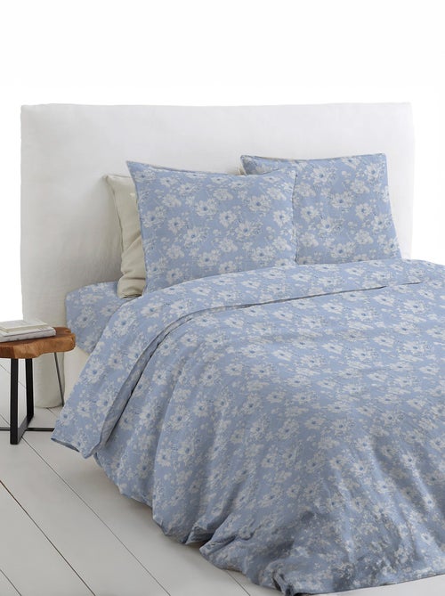 Drap plat imprimé fleurs flanelle coton - Afibel - Kiabi Drap plat imprimé fleurs flanelle coton - Afibel - Kiabi