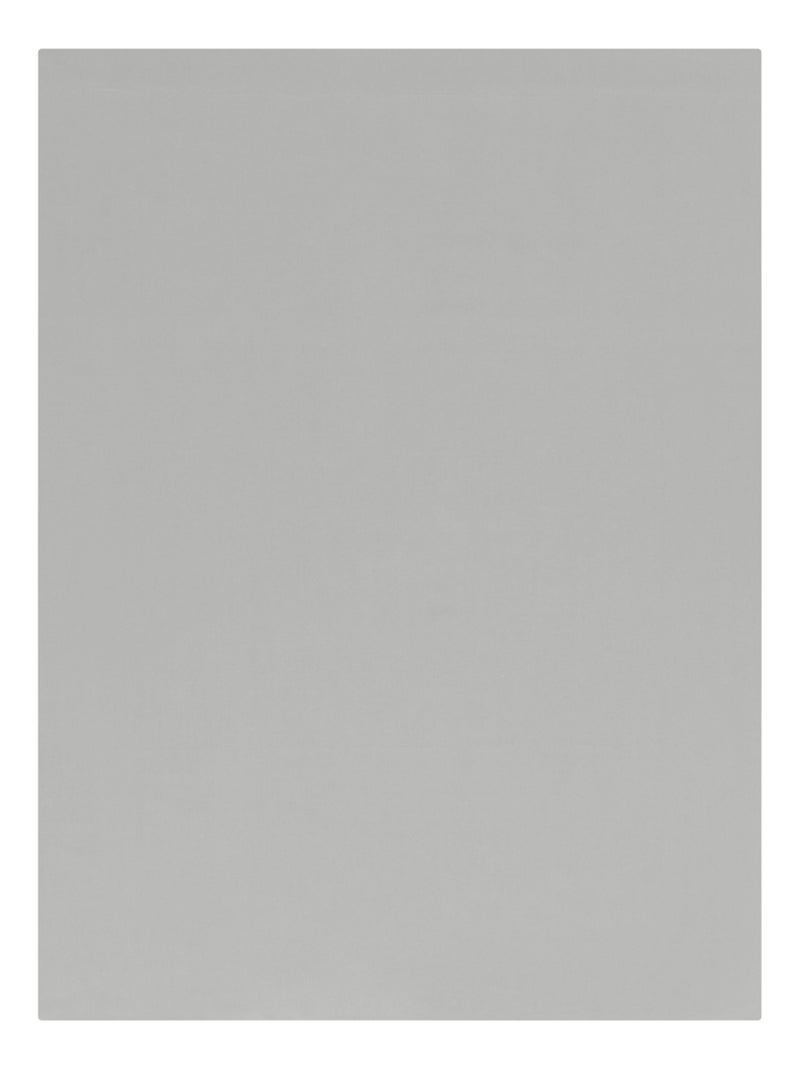 Drap plat Influence Percale   - DODO Gris souris - Kiabi