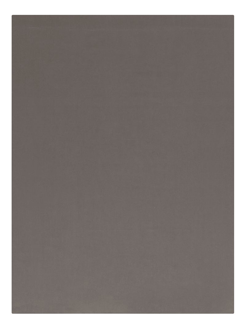 Drap plat Influence Percale   - DODO Gris taupe - Kiabi