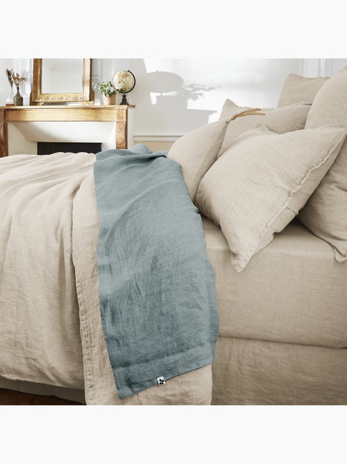 Drap plat – Lin lavé Français - SOLINE - Kiabi