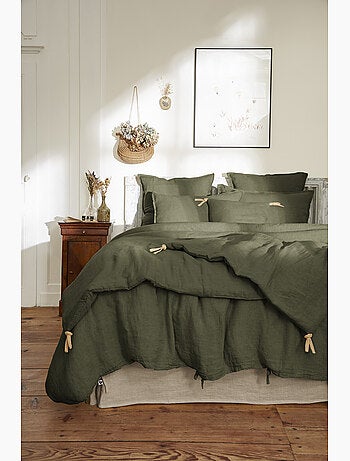 Drap plat – Lin lavé Français - SOLINE