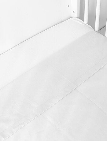 Drap plat lit bébé