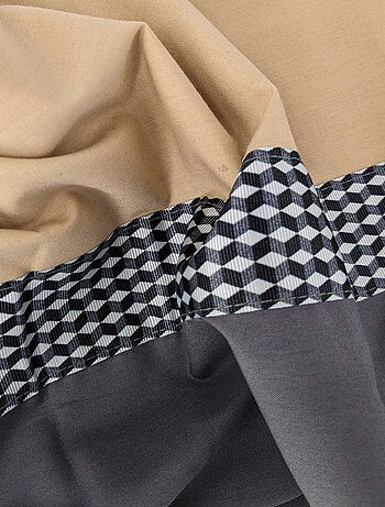 Drap plat MACASSAR